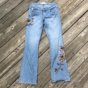 Embroidered jeans